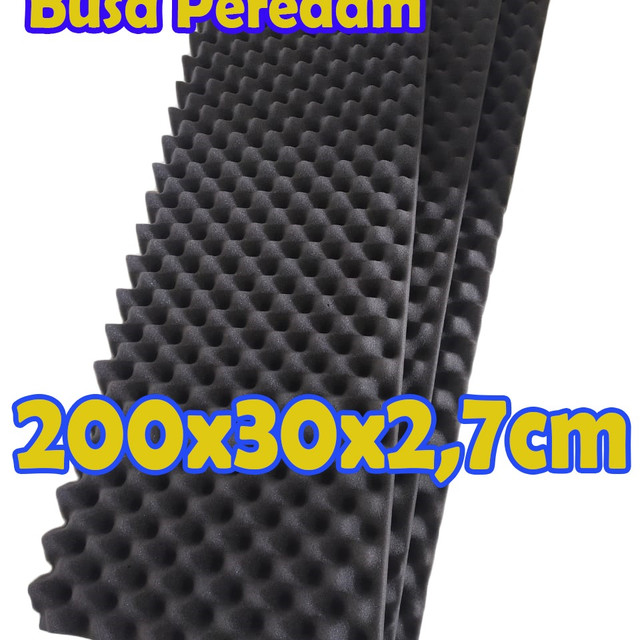 Busa Telur Peredam Suara - Peredam Suara Ruangan Studio Musik   200 x 30 x 27 cm