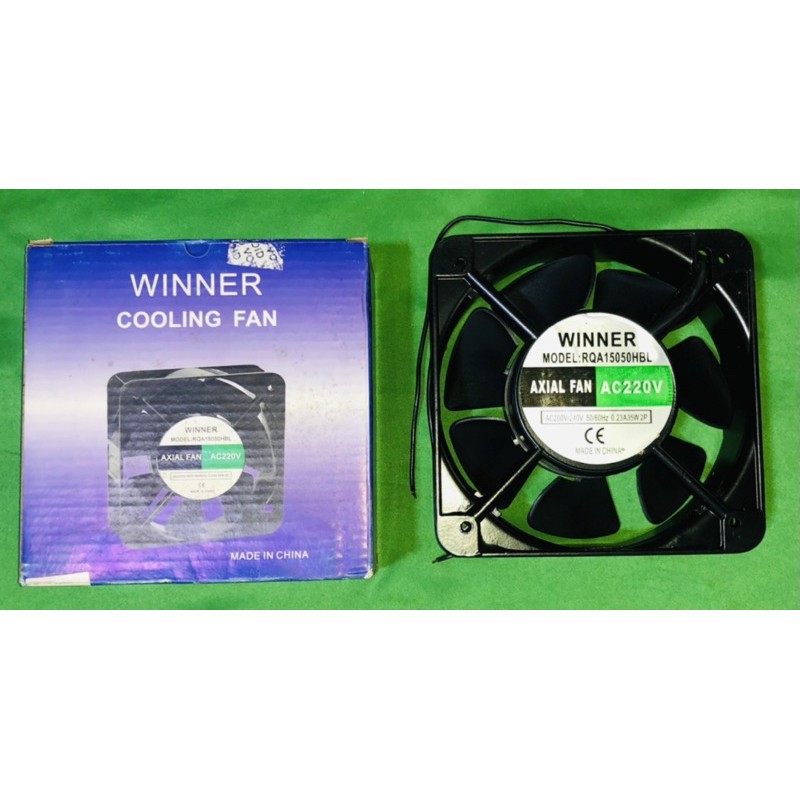 FAN AC Kipas Angin Petak 15 cm x 15 cm 220VAC Winner