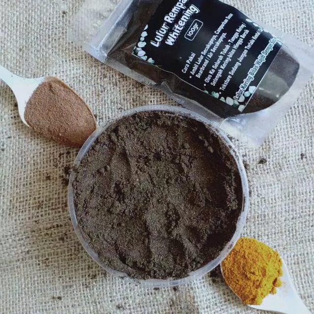 (100gr) ORIGINAL lulur rempah hitam bedda lotong / lottong / bedak lotong (kering)