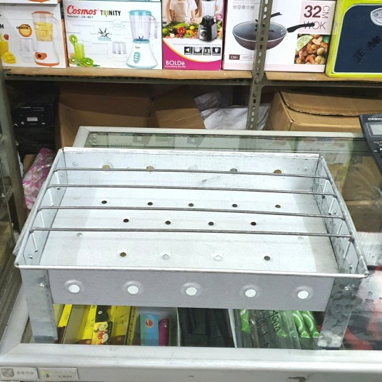 Panggangan Bakaran Sate Bahan Galvalum 35x22x12