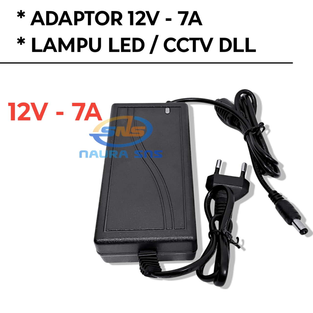Adaptor 12v 7A Full power / ADAPTOR CCTV / ADAPTOR LAMPU LED