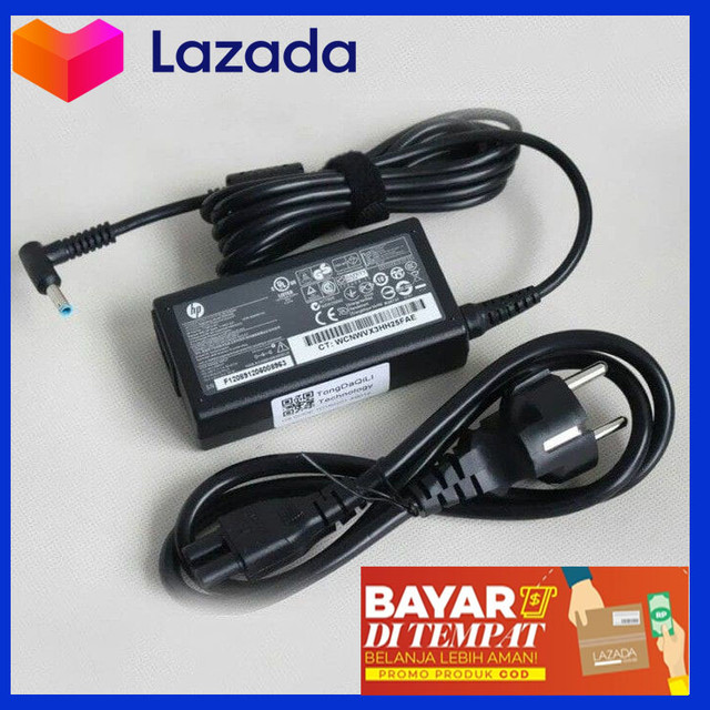 HP ORIGINAL Adaptor Charger Laptop 19.5v 3.33 4.5x3.0 Kabel Power