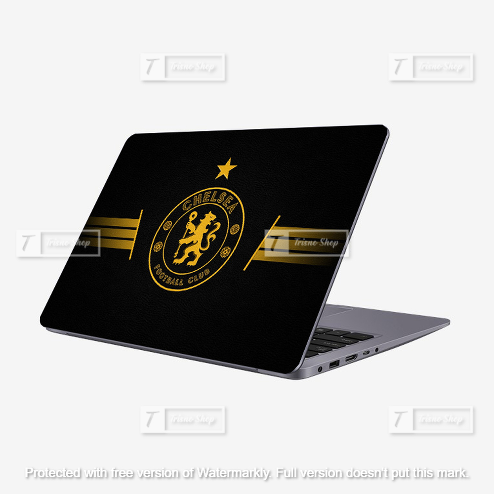 Stiker Laptop | Garskin Laptop | Chelsea + Laminasi