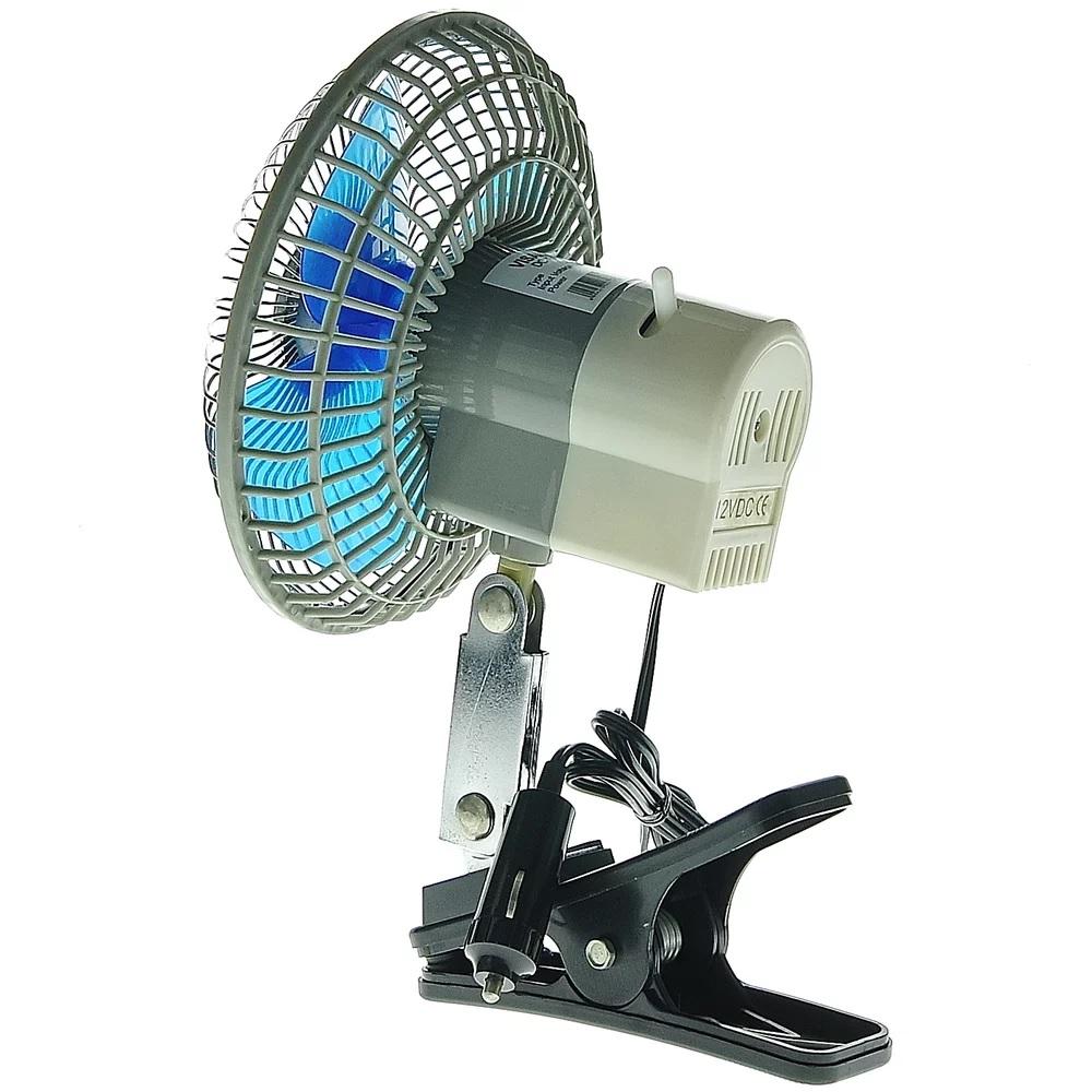 Kipas Angin DC Jepit 8 Inch Visalux Aki Mobil 12VDC FE20-12VDC With Clip Kipas Angin