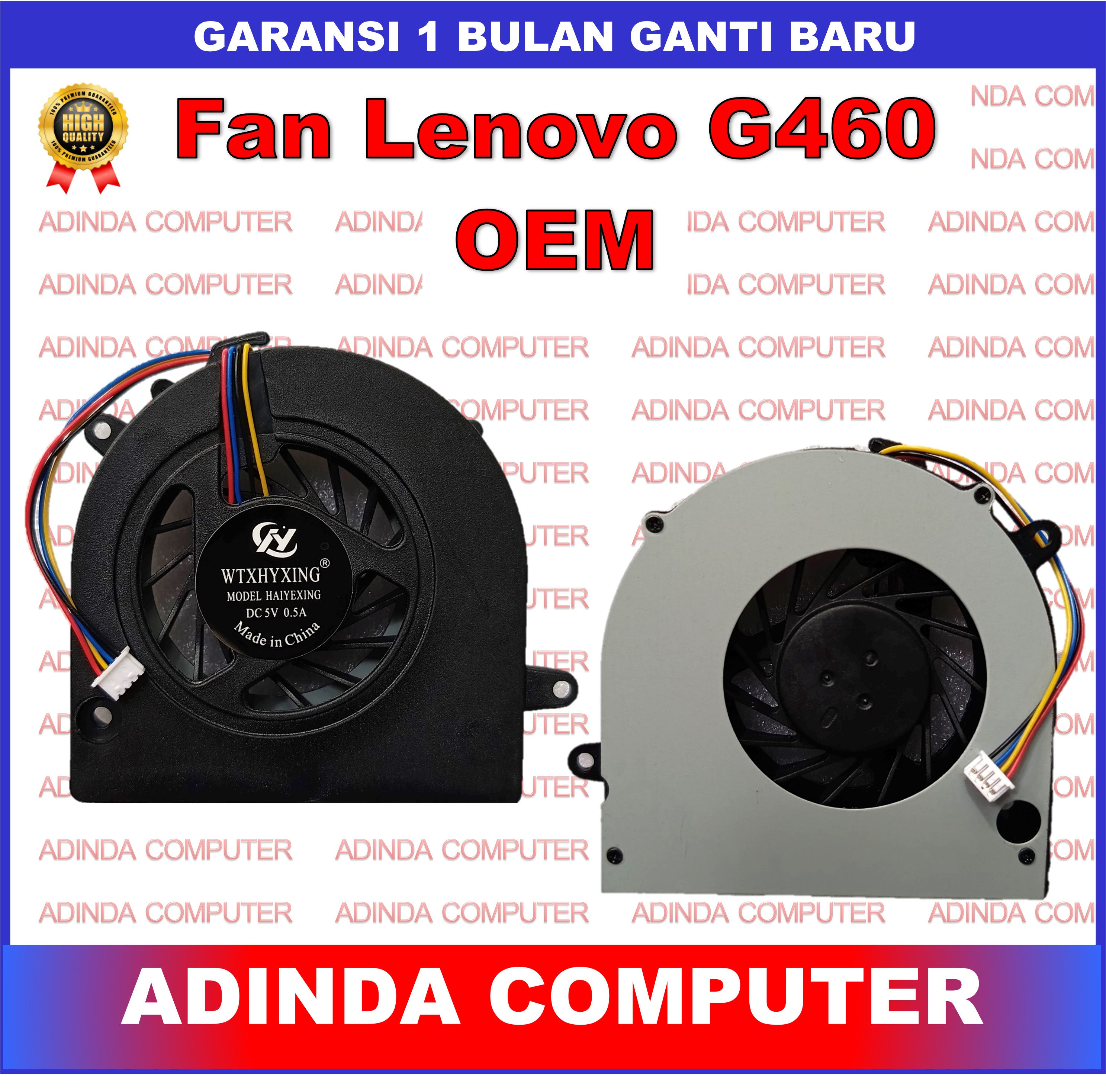 Kipas Cooling Fan Lenovo G460 G460A G560 G565 Z460 Z460A Z465 Z560
