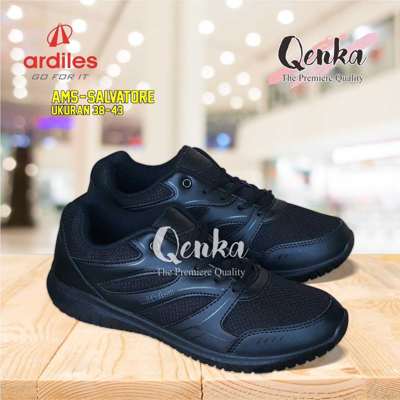 Qenka Collection - Sepatu Pria AMS-SALVATORE 38-43 / Sepatu Mickelson By Ardiles / Sepatu Sport Pria / Sepatu Sneakers Pria / Fashion Pria