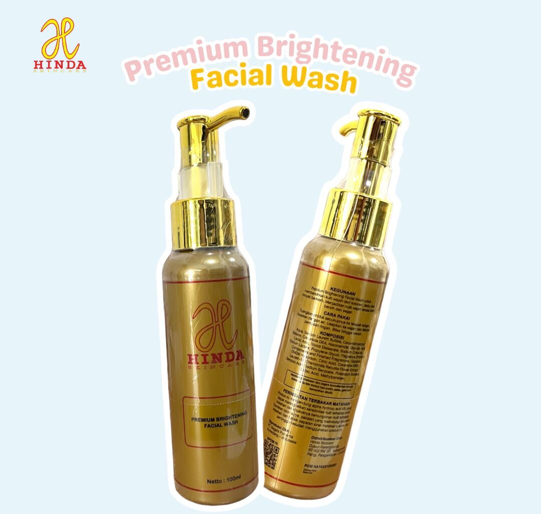 Facial Wash Brightening Premium Hinda Skincare