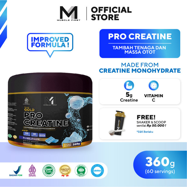 Pro Creatine 360 Gram 60 Serving Musclefirst Muscle First M1 Nutrion Creatine Monohydrate