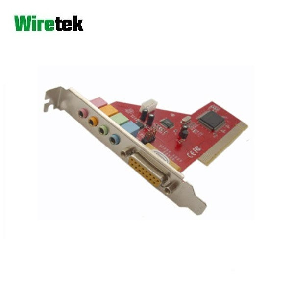 PCI Sound Card 4 Channel with Game Port