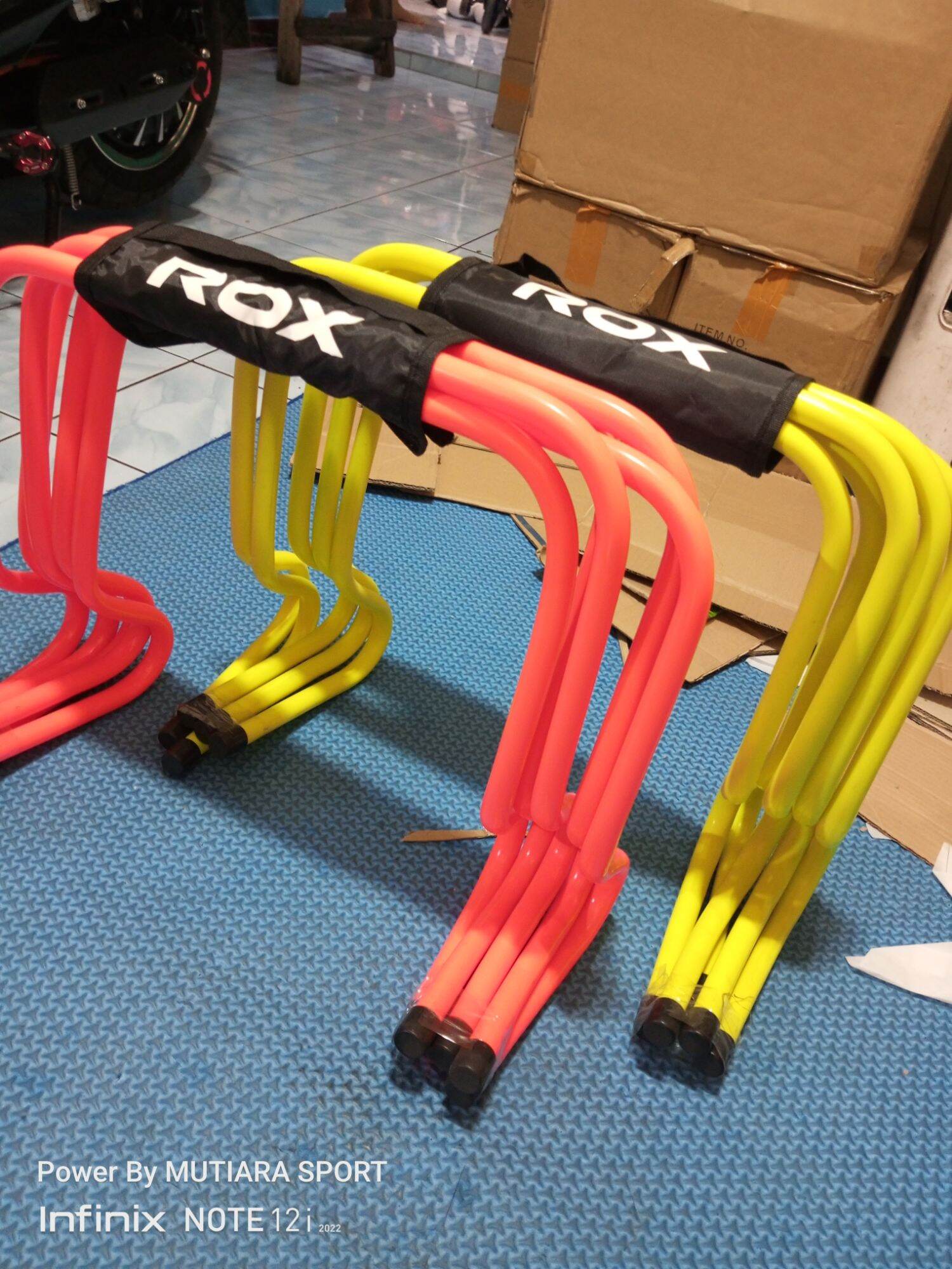 TRAINING HURDLE PRO PLAYER TINGGI 50CM HARGA PROMO 1 SET ISI 5