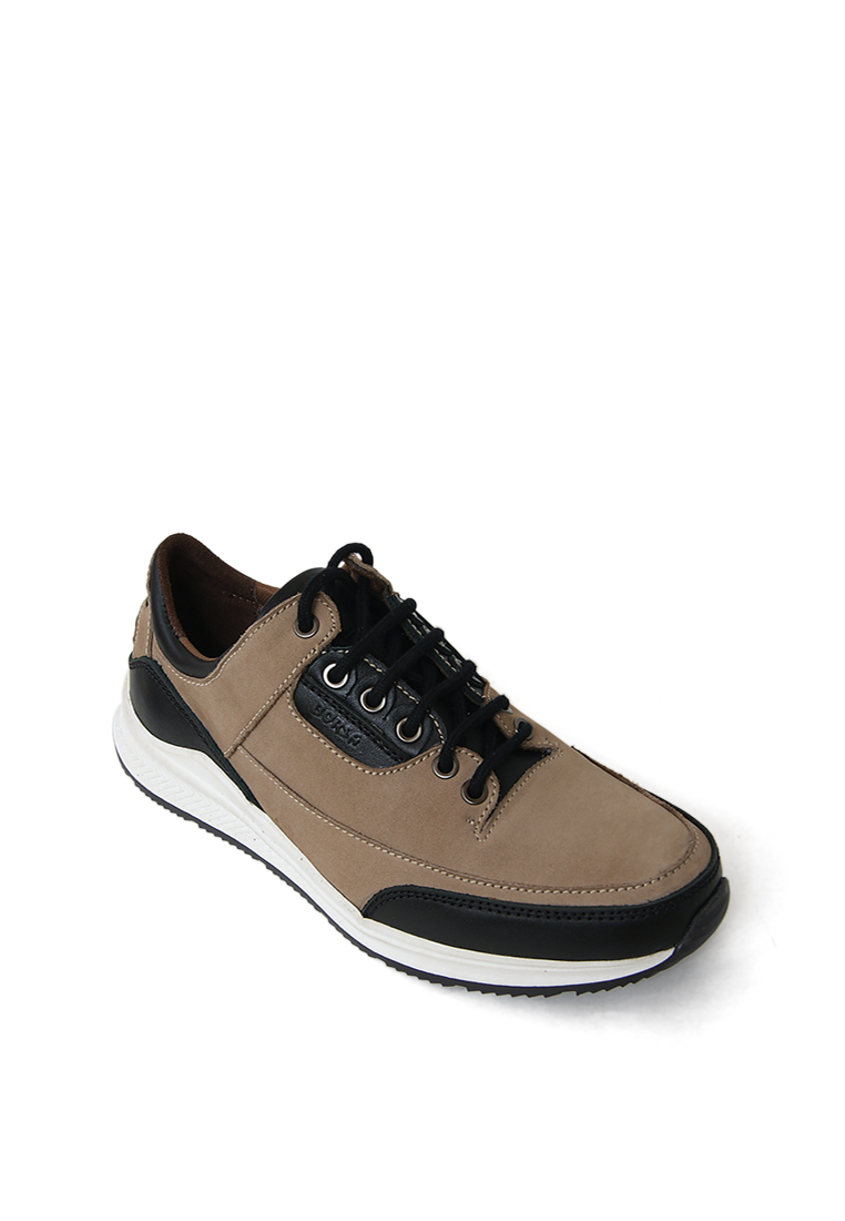 Borsa Sepatu Sneakers Kulit asli pria laki Owen