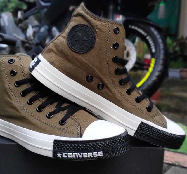 BERLAN SHOP~SEPATU DEWASA CONVRSEE BROWN HIGH/TINGGI