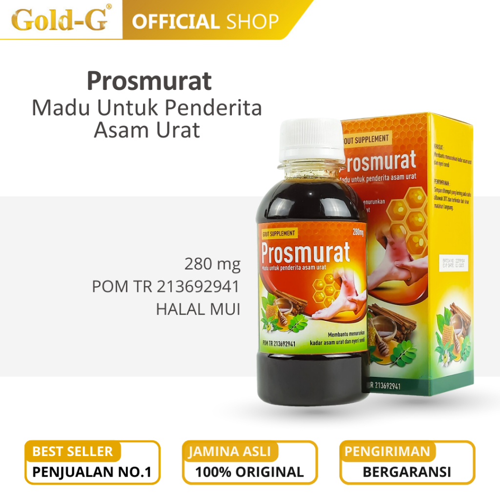 Obat Rematik Asam Urat Nyeri Sendi kesemutan Madu Prosmurat