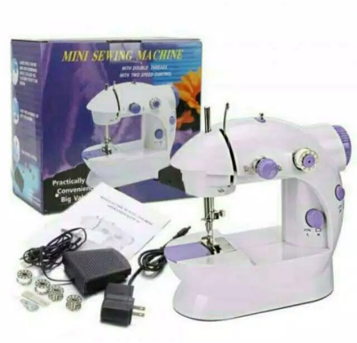 MESIN JAHIT PORTABLE DOMESTIC 202 / MINI SEWING PORTABEL