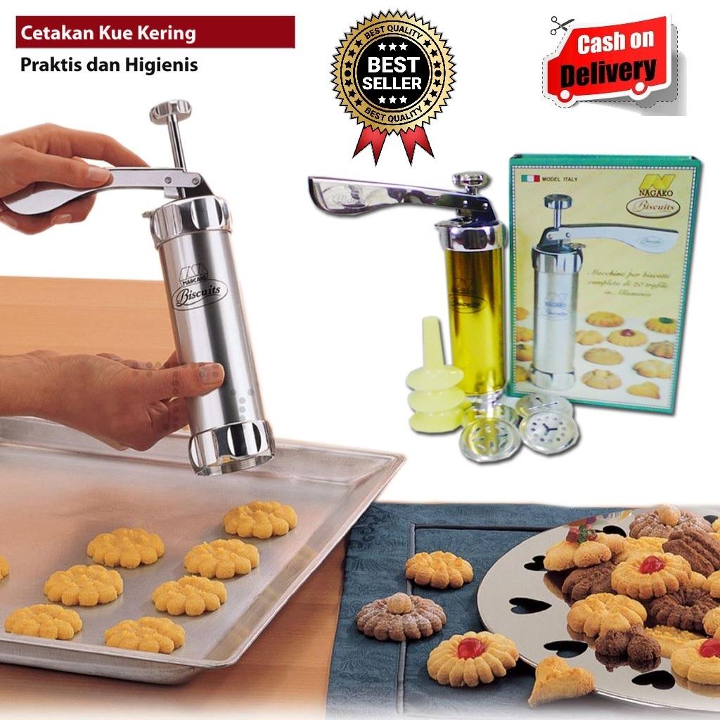 [ PROMO ] Cetakan Kue Kering-Press Biscuit-Biskuit Maker Nagako/Macato