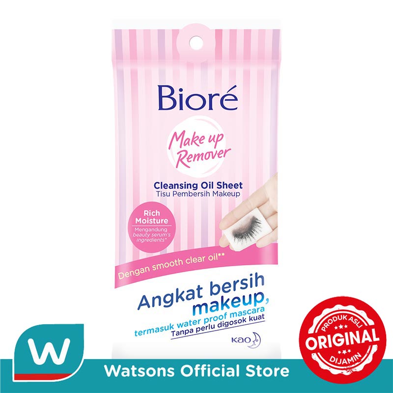 BIORE Cleansing Oil Sheet 10s