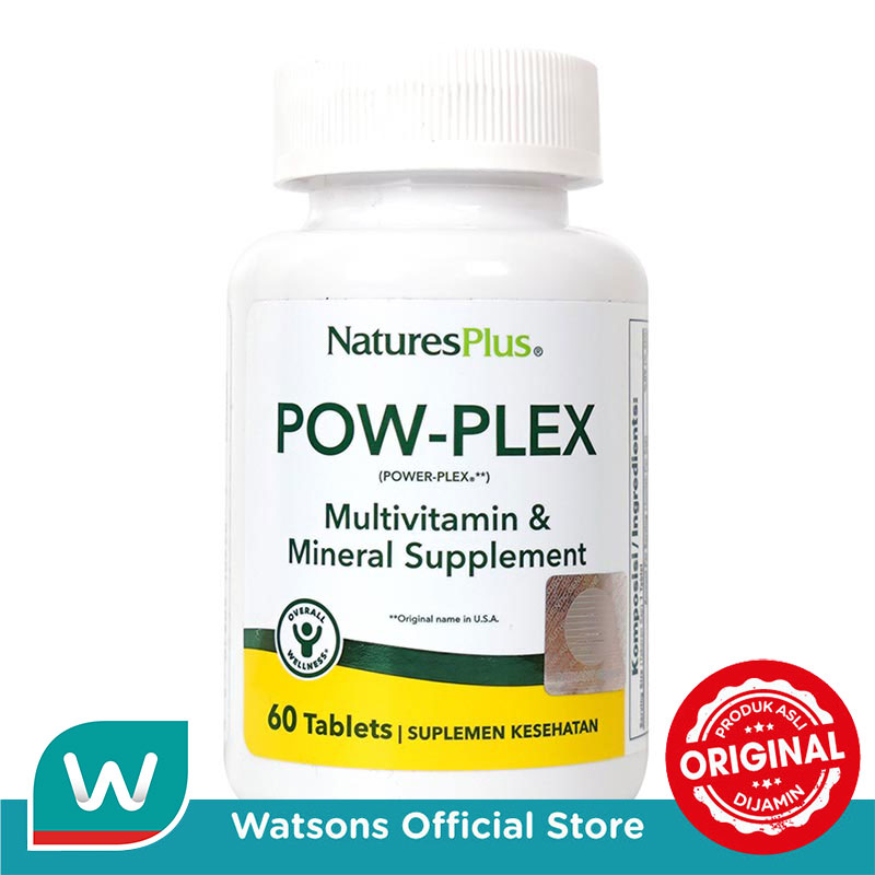 Natures Plus Pow Plex Tablet 60S