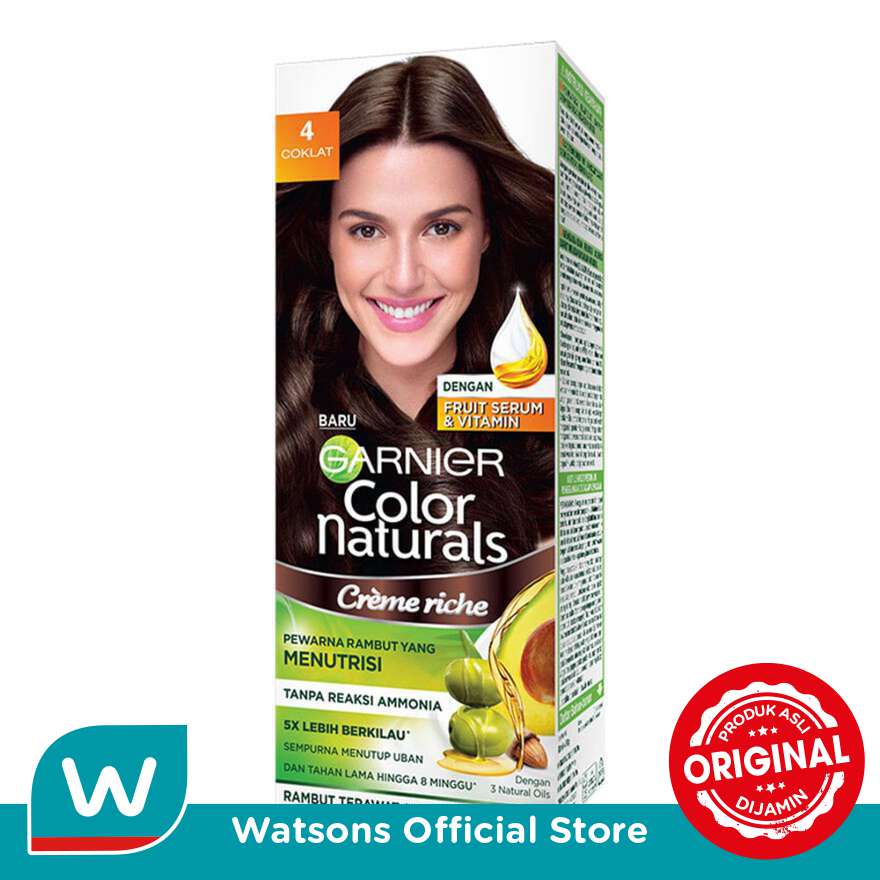 GARNIER Hair Color Natural Brown 4
