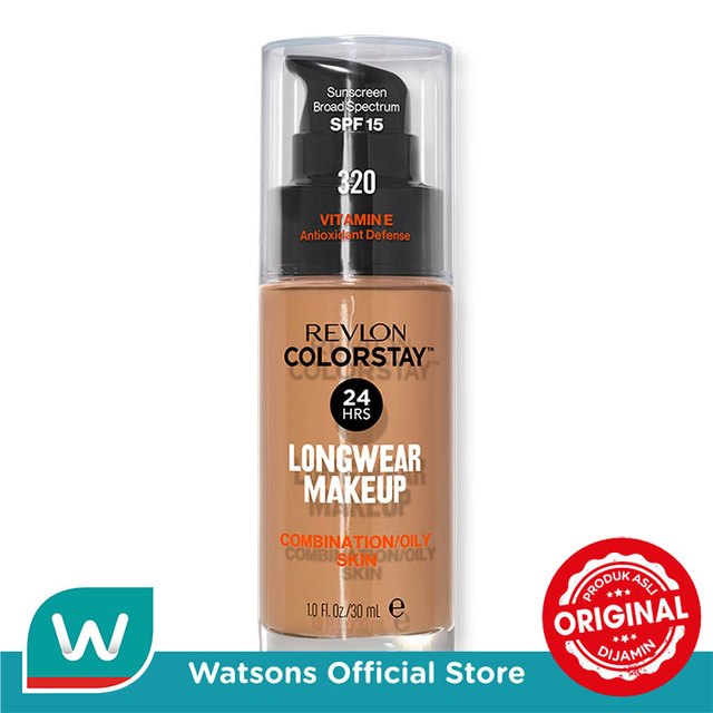 Revlon Colorstay Makeup Liquid Foundation Combination Oily True Beige