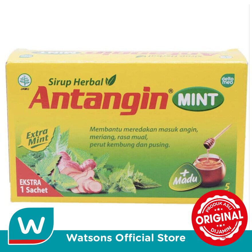 ANTANGIN Cair Ginger Mint 5x15ml