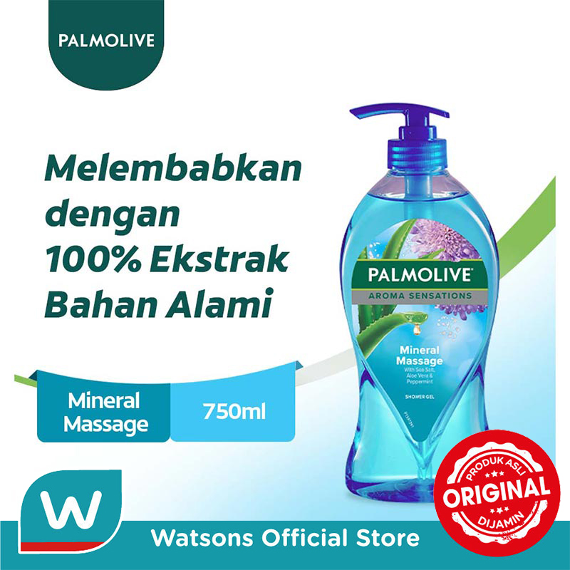 Palmolive Aroma Sensations Shower Gel Mineral Massage 750ml - Sabun Mandi Cair
