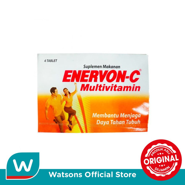 ENERVON C Multivitamin Isi 4 Tablet