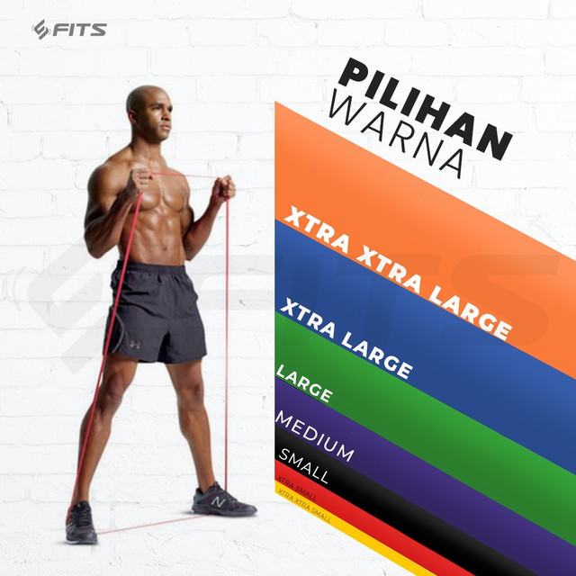 SFIDN FITS Premium Long Resistance Band | Power Band | Karet Fitness
