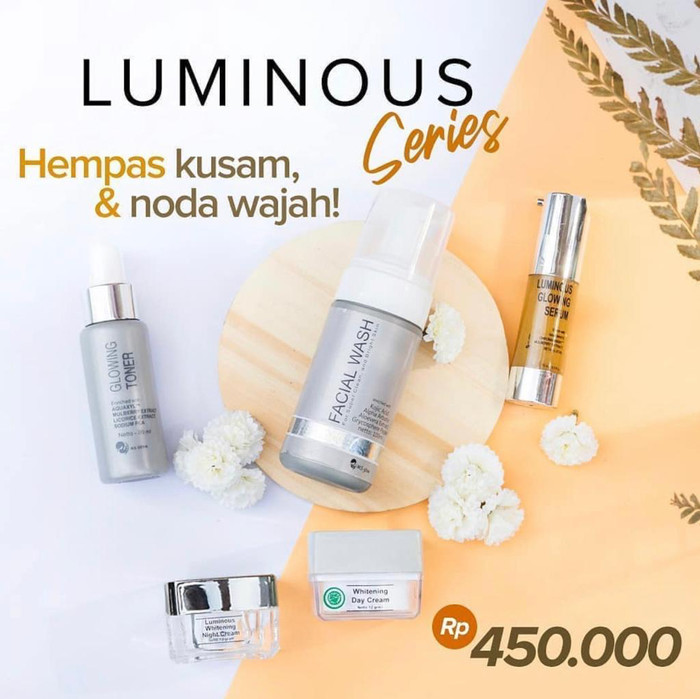 MS Glow Paket Luminous Whitening Series Ori