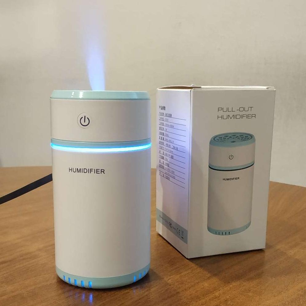 Air Humidifier Aromatherapy Night Pull Out Retractable 200ml with Night Light - HUMI H13