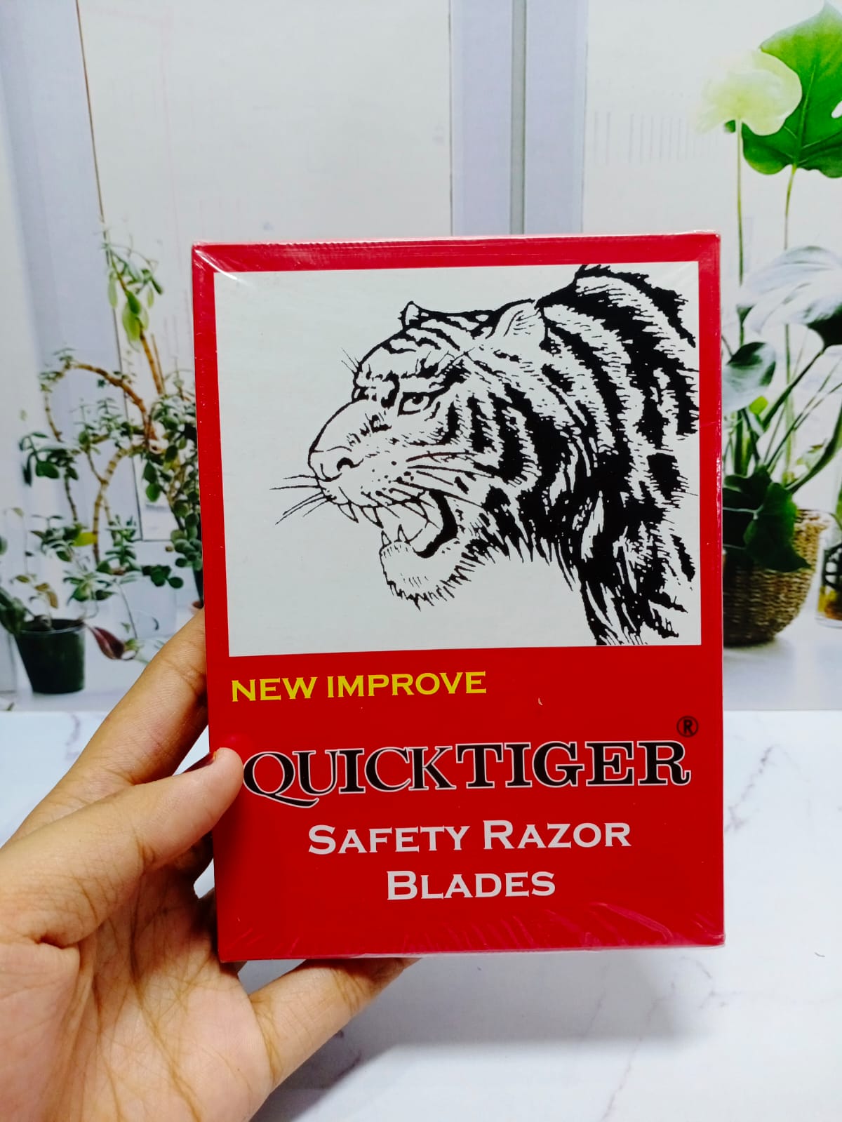 Silet tiger quick isi 100 pcs silet cukur