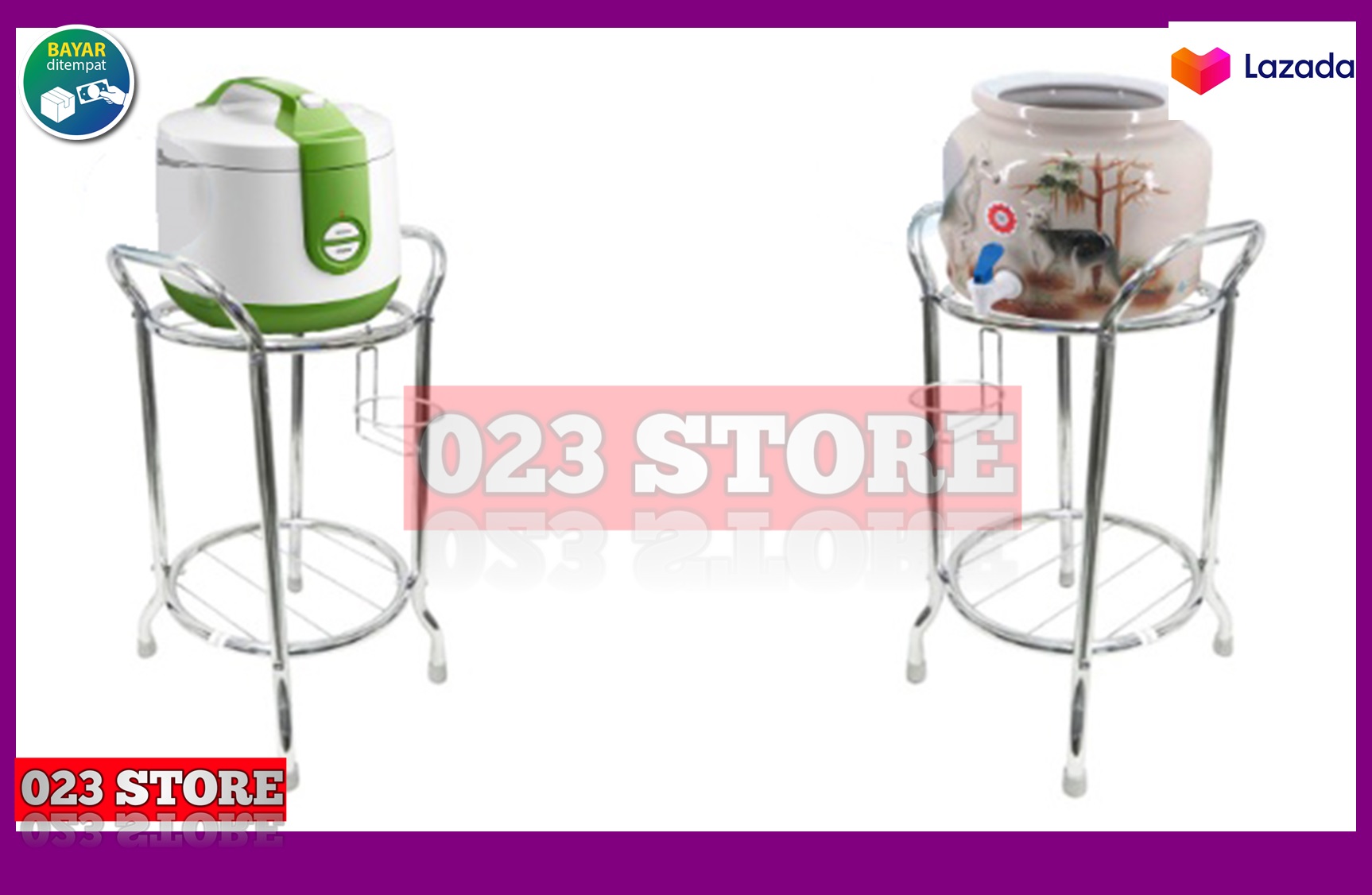 Rak Guci magic com  rice cooker piring