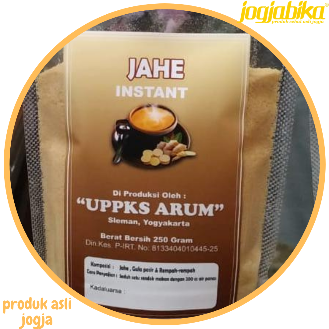 Wedang Herbal Minuman Tradisional Sari Jahe Instan Manis 250 g