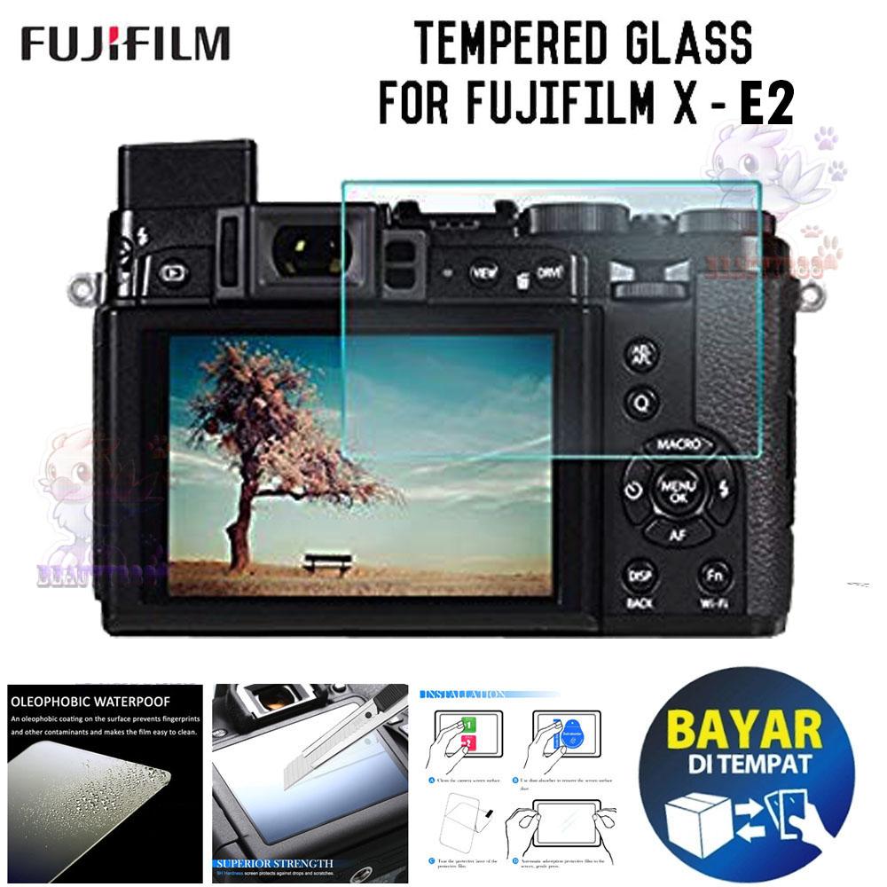 Temper Kaca Camera Tempered Glass Pelindung Layar Kaca 9H Kamera  / Screen Protector LCD Tempered Glass Screen Protector Anti Gores / Temper Kamera Compatible For Fujifilm X-E2 / Fuji film X E2 / XE2 