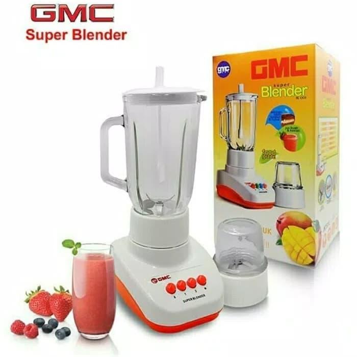 GMC BL-003 Blender 2in1 - Pelumat Basah & Penggiling Kering - Kaca