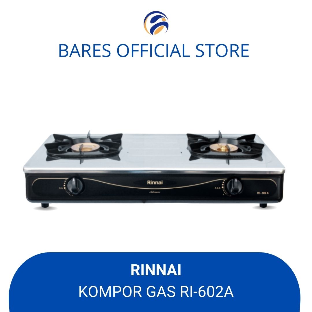 Rinnai RI-602 A Kompor Gas 2 Tungku