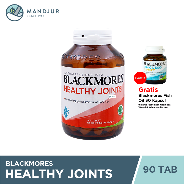 Blackmores Healthy Joints Isi 90 Tablet - Suplemen Kesehatan Sendi