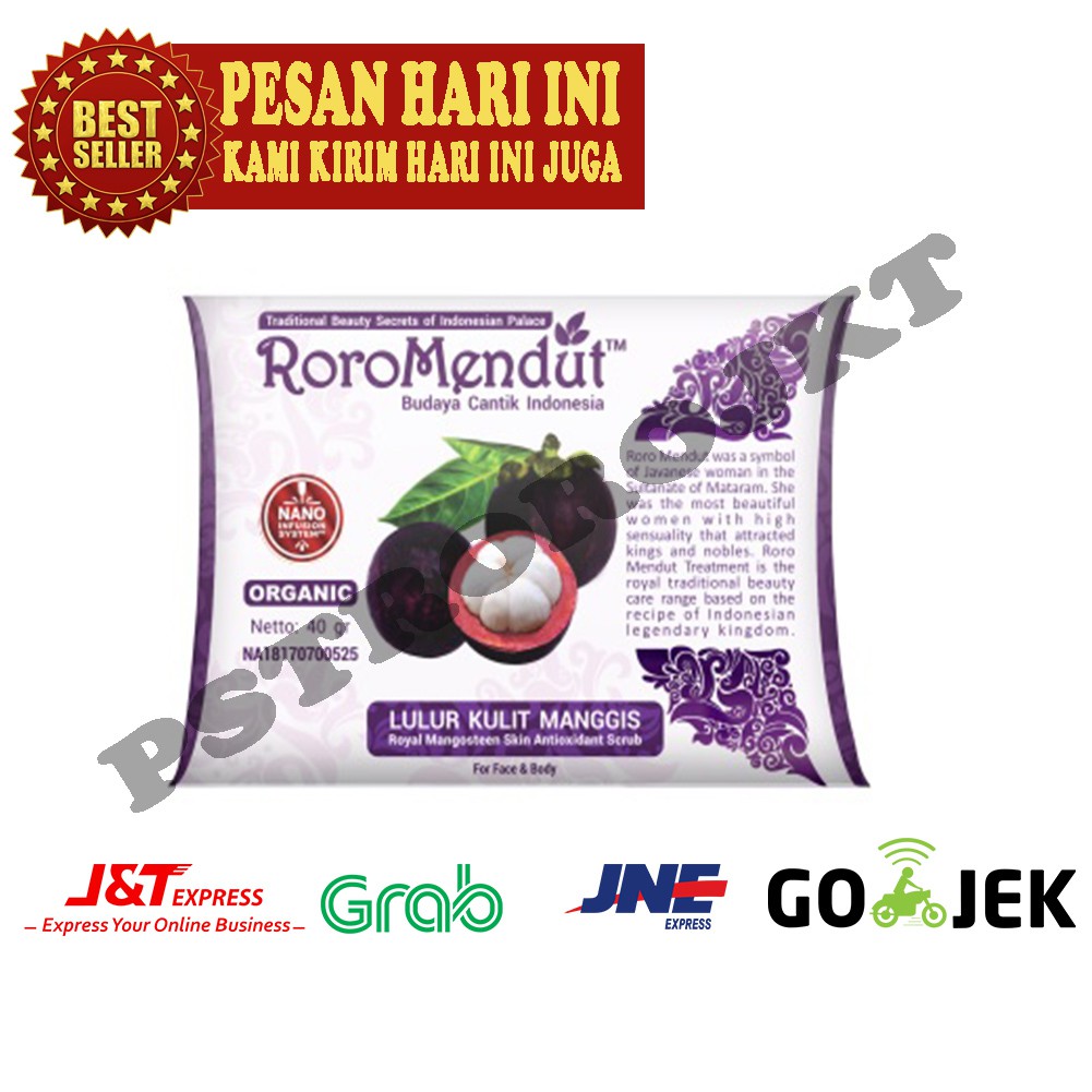 Roro Mendut Lulur Kulit Manggis 40 gr Original