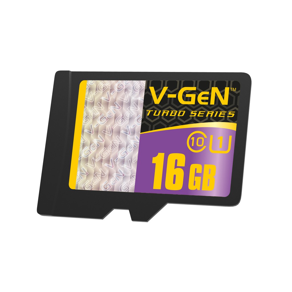 V-GeN Micro SD Turbo NA Series Class 10 U1 A1 8GB 16GB 32GB 64GB 128GB 256GB 512GB
