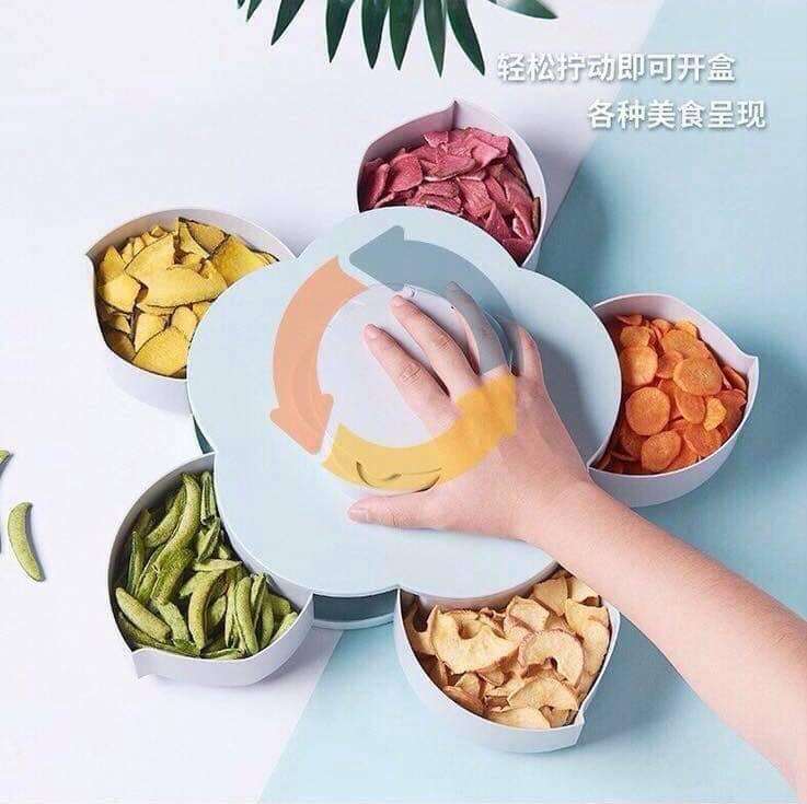 Toples lucu susun isi 5 dan 10 - toples kembang mekar - wadah permen - wadah bumbu dapur - tempat kue kering - toples lebaran - wadah cemilan susun - toples unik - toples cantik - toples candy - tople