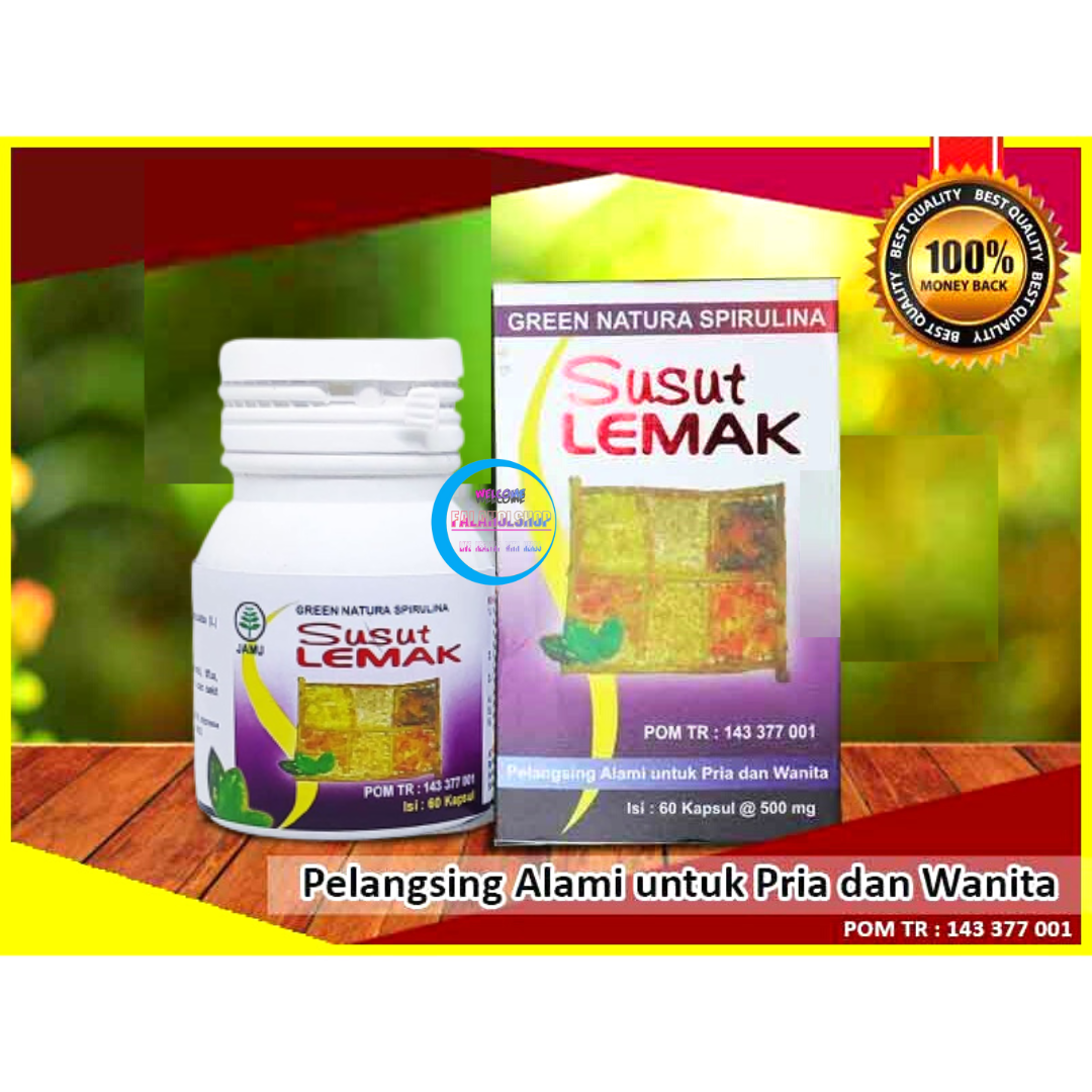 SULEM Susut Lemak isi 60 Kapsul (penghancur pembakar lemak tubuh) Obat Diet Susut Lemak | Diet | Pelangsing | Obat Langsing