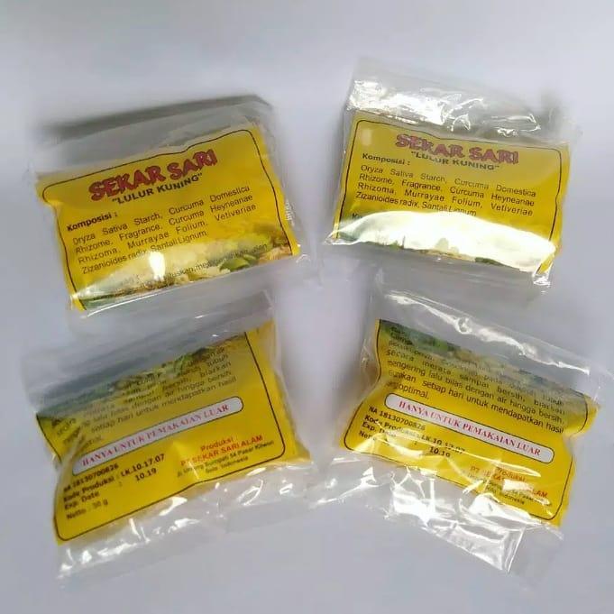 Lulur Kuning Sekar Sari Original Isi 10 Sack