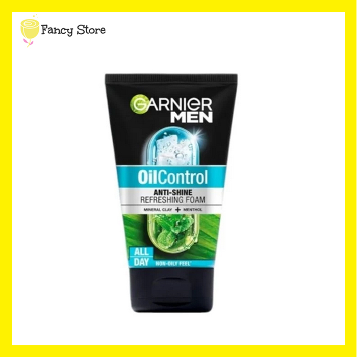 Garnier Men [100 OIL Foam] Oil Control Cooling Foam 100 ml