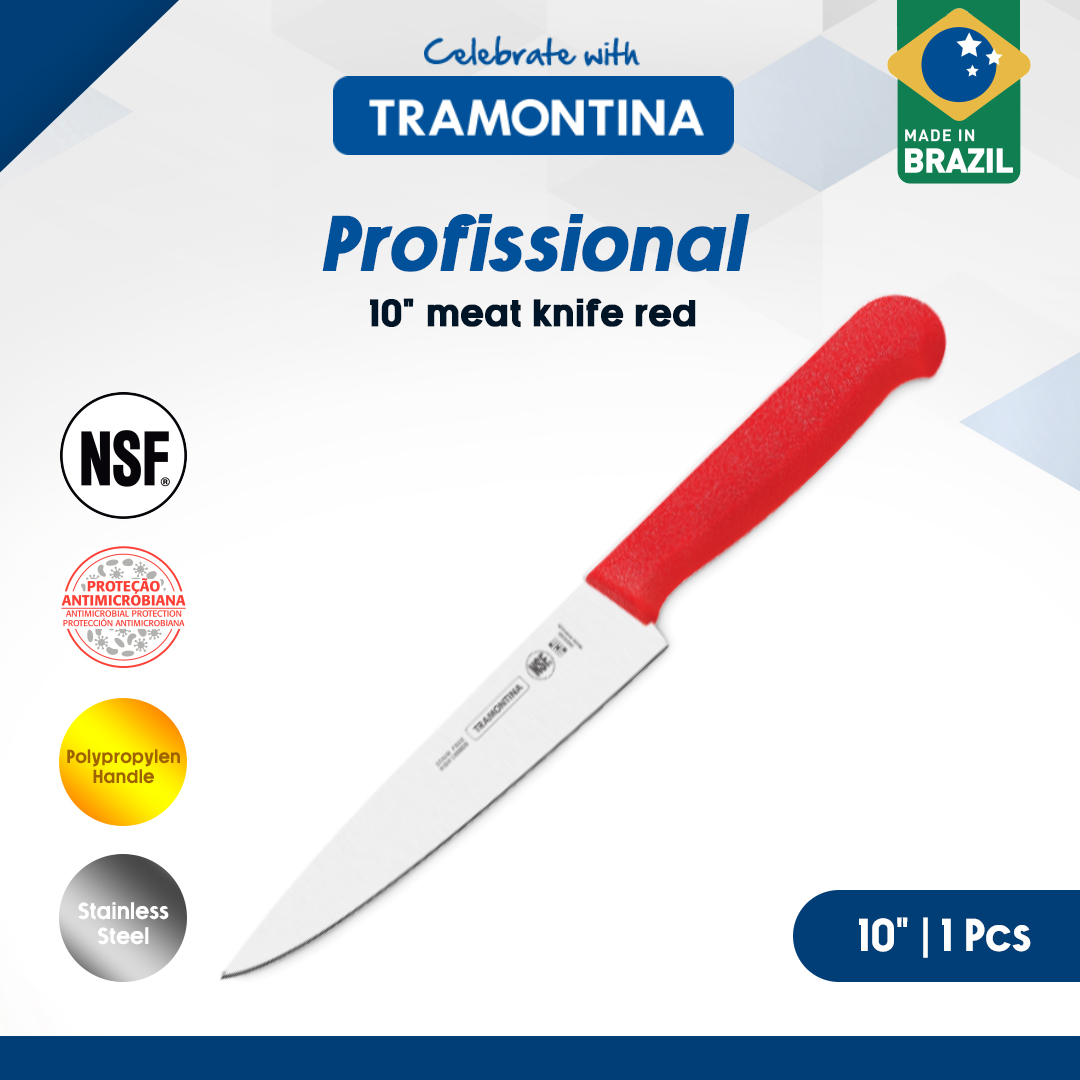 Tramontina 10 inch Pisau Dapur Professional - 1pcs