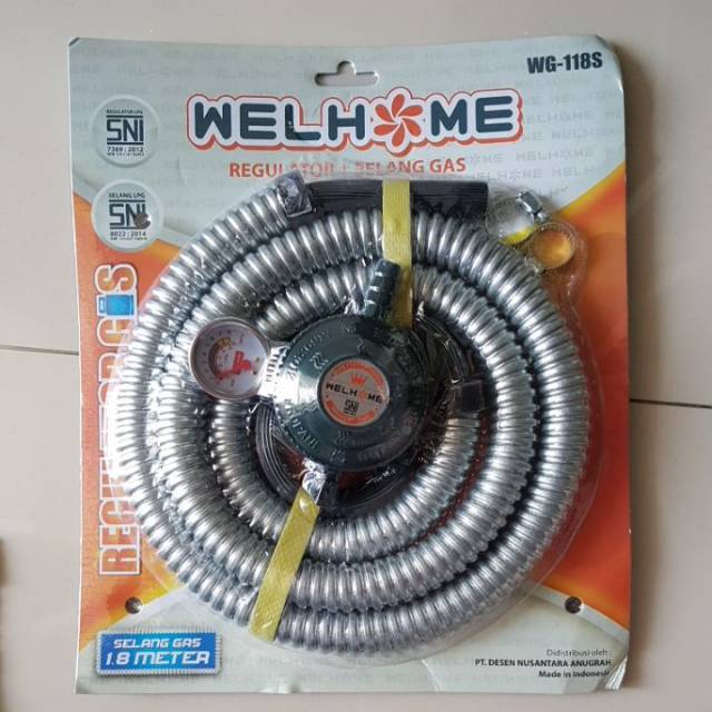 TERLARIS~MPU Selang regulator SNI 18 Meter kuat selang 3lapisan anti bocor~