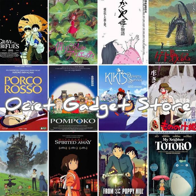 Koleksi Film Studio Ghibli Movies Terbaik Di Usb Flashdisk 32gb +OTG