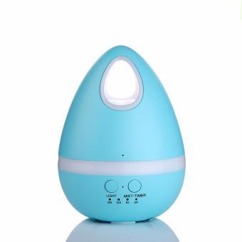 Hoshizora Egg Air Humidifier Aroma Diffuser Gradient Light 7 Colours 200ml - Biru