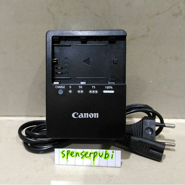 Charger Canon LC-E6 untuk Canon EOS R EOS 80D 70D 60D 7D 6D 5DS 5D Mark IV III II LP-E6