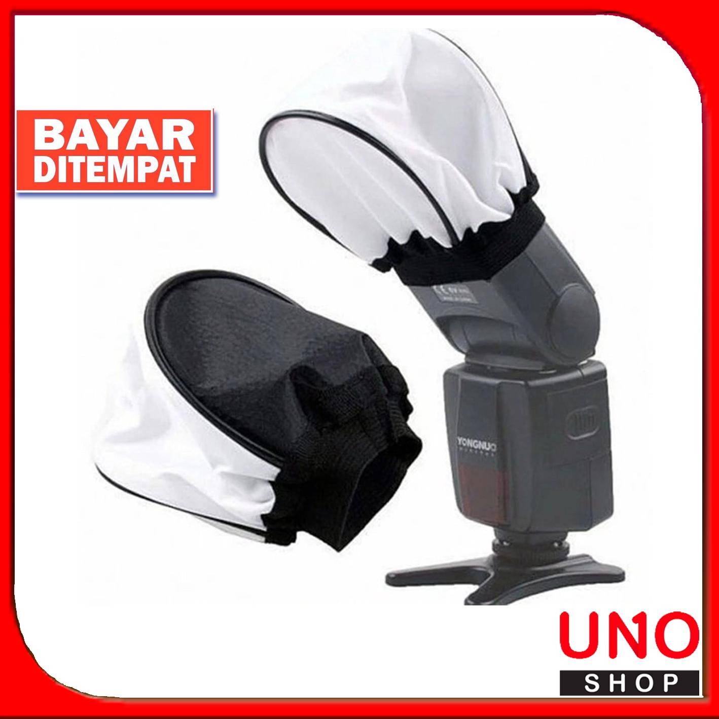 Uno Shop - Soft Flash Diffuser Untuk Kamera DSLR Universal