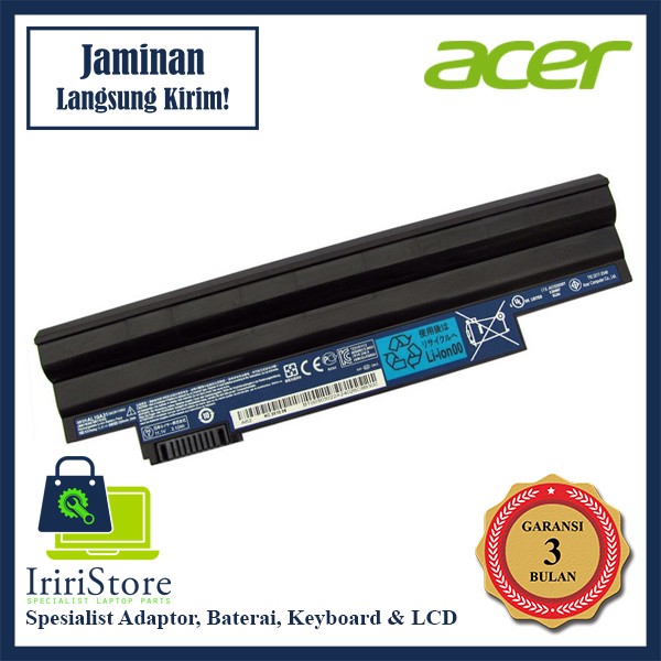 baterai batre netbook acer aspire one AOD255 D257 722 522 D260 ORI