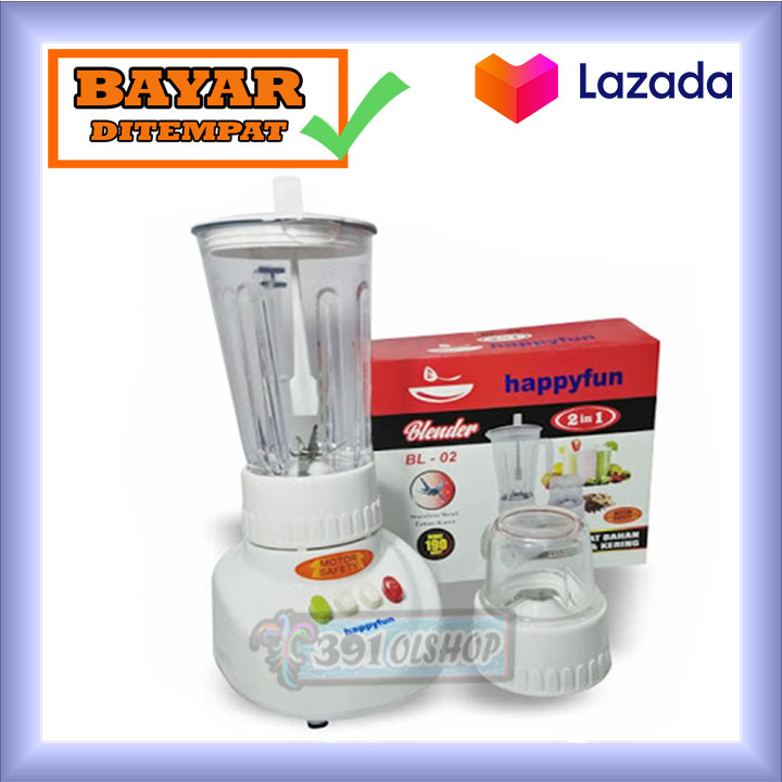 Blender kualitas top Happyfun body plastik